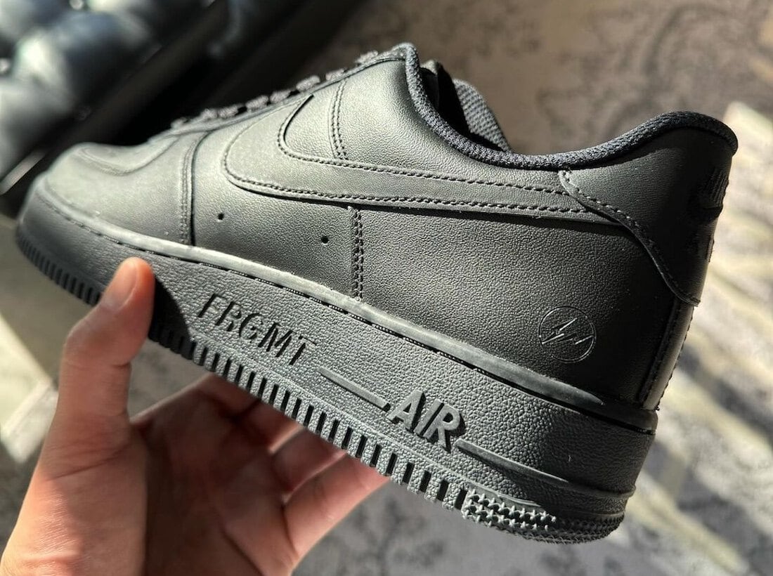 Fragment and Nike Team Up for an All-Black Air Force 1 Low in 2024 ...