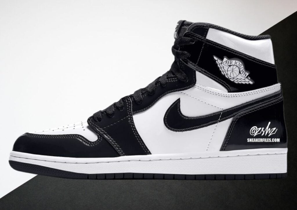 Air Jordan 1 High OG “Patent Black White” Releases Spring 2025