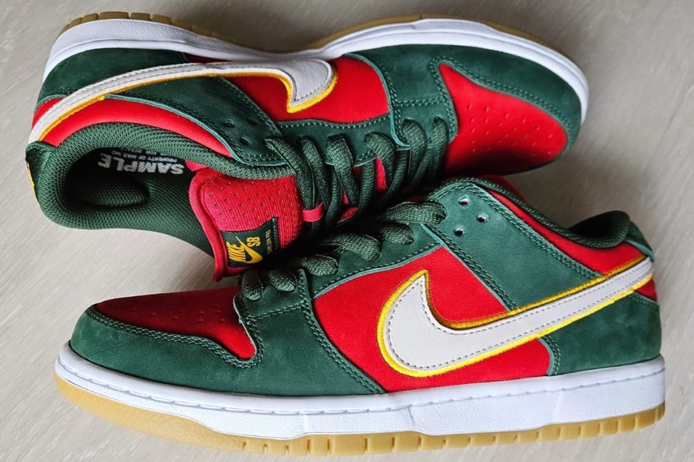 Nike SB Dunk Low PRM Surfaces In "Seattle Supersonics" - Sneakers Cartel