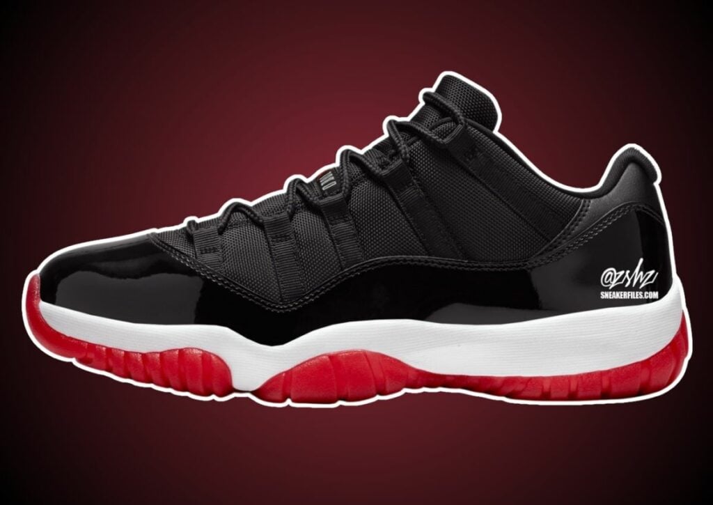 MJ’s Air Jordan 11 Low “Bred” PE Releases Summer 2025 Sneakers Cartel